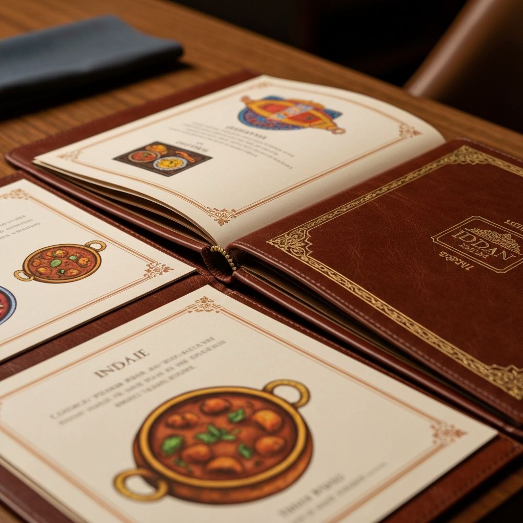 Bombay Palace menu