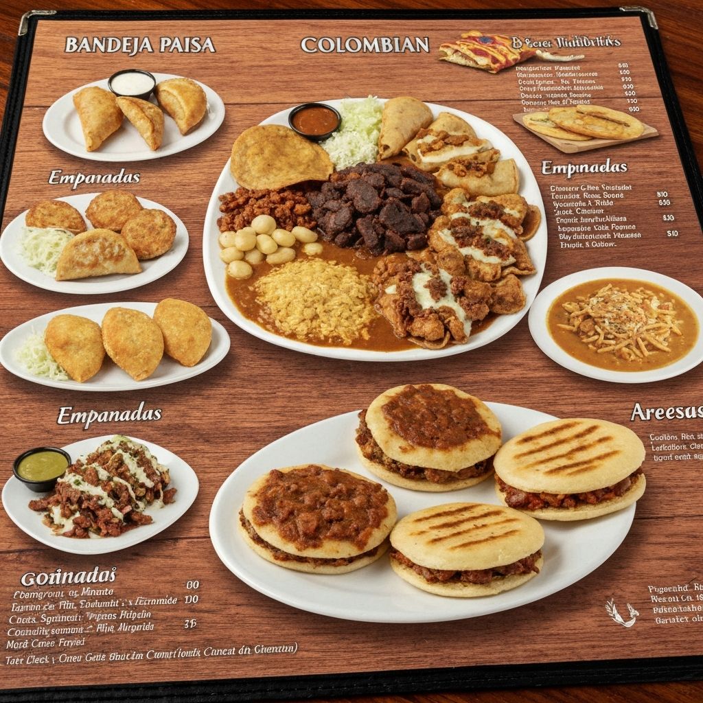 Don Jacinto Restaurant menu